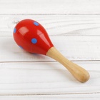 Игрушка музыкальная Маракас «Горох и полоска», МИКС - Фото 4