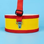 Барабан музыкальная игрушка, с палочками, на ленте, бумажная мембрана - Фото 6