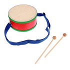 Барабан музыкальная игрушка, с палочками, на ленте, бумажная мембрана - Фото 9