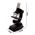 Набор для изучения микромира «Микроскоп + калейдоскоп», 14 предметов, световые эффекты, работает от батареек - Фото 3