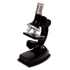 Набор для изучения микромира «Микроскоп + калейдоскоп», 14 предметов, световые эффекты, работает от батареек - фото 8300383
