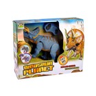 Динозавр радиоуправляемый «Трицератопс», световые и звуковые эффекты, работает от батареек - Фото 6