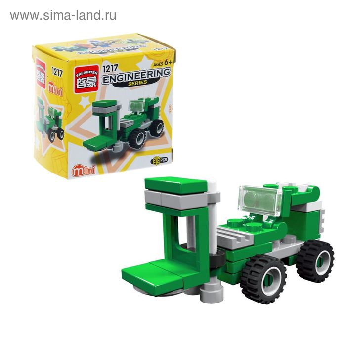 Конструктор «Мини-погрузчик», 33 детали - Фото 1