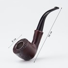Курительная трубка для табака "Командор", классическая, 16 х 5 см - Фото 1