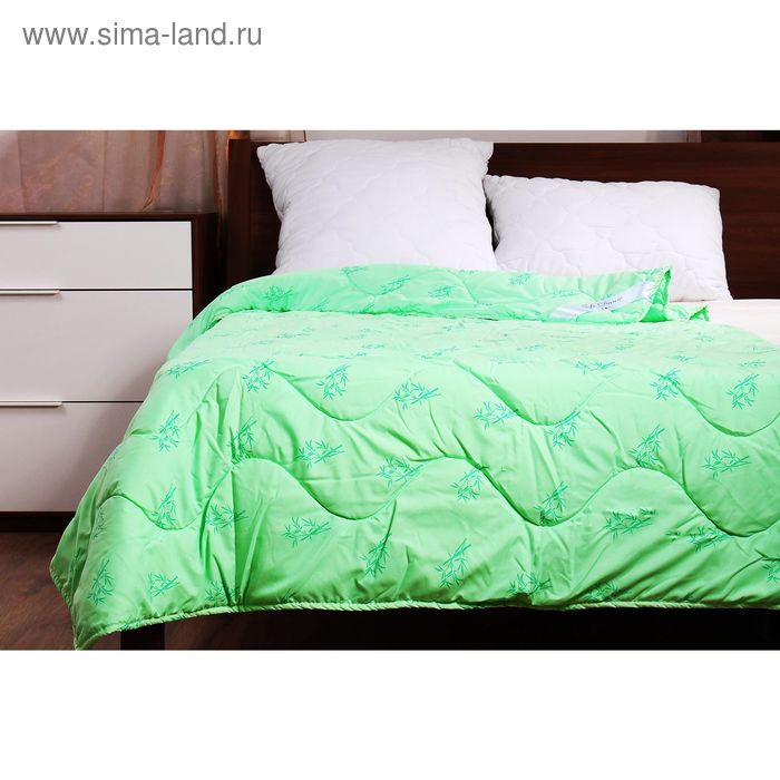 Одеяло Мягкий сон всесезонное 140х205 см,Бамбук 300г/м,микрофибра 82г/м,чехол МИКС,