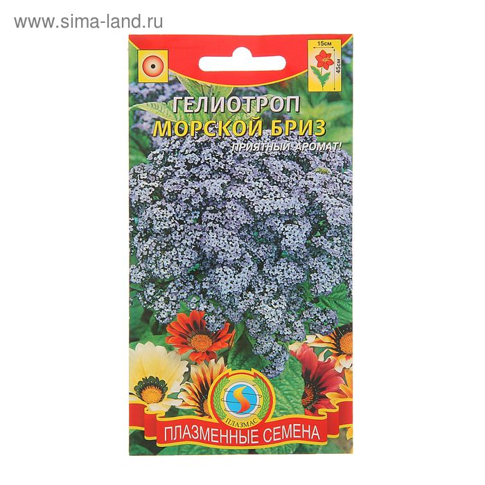 Семена цветов Гелиотроп "Морской бриз", О, 0,02 г - Фото 1