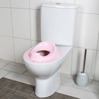 Детская накладка - сиденье на унитаз «Бамбино», розовая - Фото 2