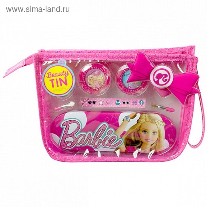 Набор детской декоративной косметики в сумочке Barbie - Фото 1