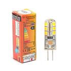 Лампа светодиодная Ecola Corn Micro, G4, 1.5 Вт, 4200 K, 320°, 35×10 мм - Фото 3