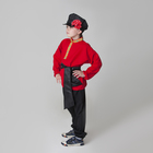 Карнавальный костюм для мальчика «Русский народный», рубашка, брюки, картуз, кушак, рост 116-122 см, 5-6 лет - Фото 2