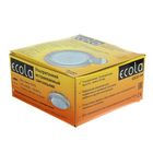 Светильник встраиваемый Ecola, GX53, H4, 38х106 мм, без рефлект, цвет жемчуг-серебро-жемчуг - Фото 4