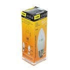 Лампа светодиодная Ecola "свеча", 6 Вт, Е27, 2700 K, 220 В, 105х35 мм, прозрачная, с линзой - Фото 2