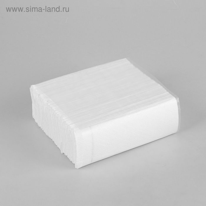 Полотенца бумажные «KonTiss», Z-сложения, 2 сл, 150 шт - Фото 1
