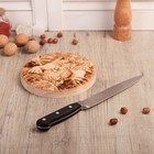 Доска разделочная из массива кедра «Рысь», d=18 см - Фото 2