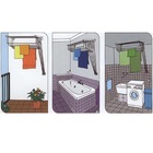 Сушилка для белья настенная Lift, 5 линий, 1,3 м, цвет белый - Фото 2