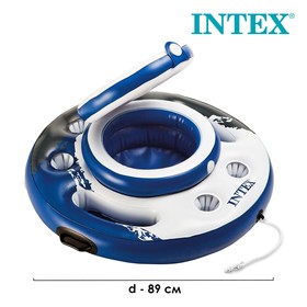 Бар плавающий, круглый, d=89 см, 56822NP INTEX