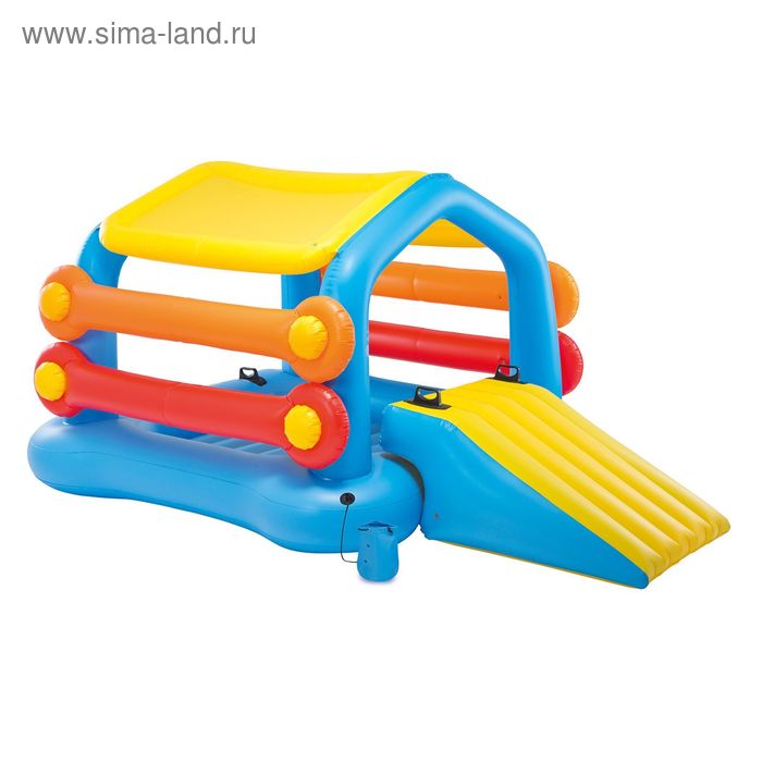 Игровой центр с горкой «Домик», 279 х 173 х 122 см, от 9 лет INTEX - Фото 1