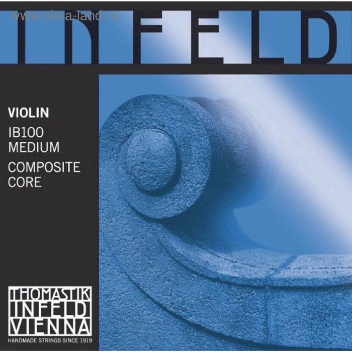 Комплект струн для скрипки  Thomastik IB100 Infeld Blau  размером 4/4, среднее натяжение - Фото 1