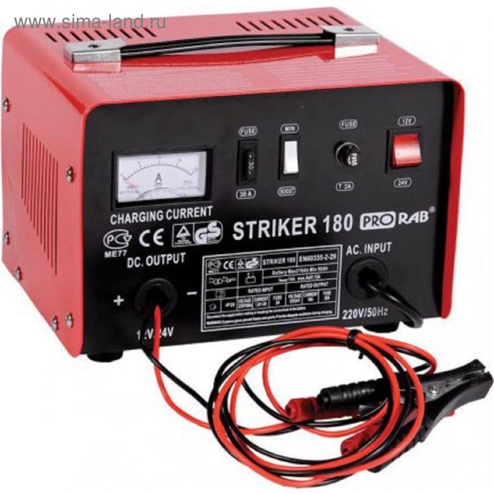 Зарядное устройство Striker 180; 220 В, 12/24 В, ток 10/14 А - Фото 1