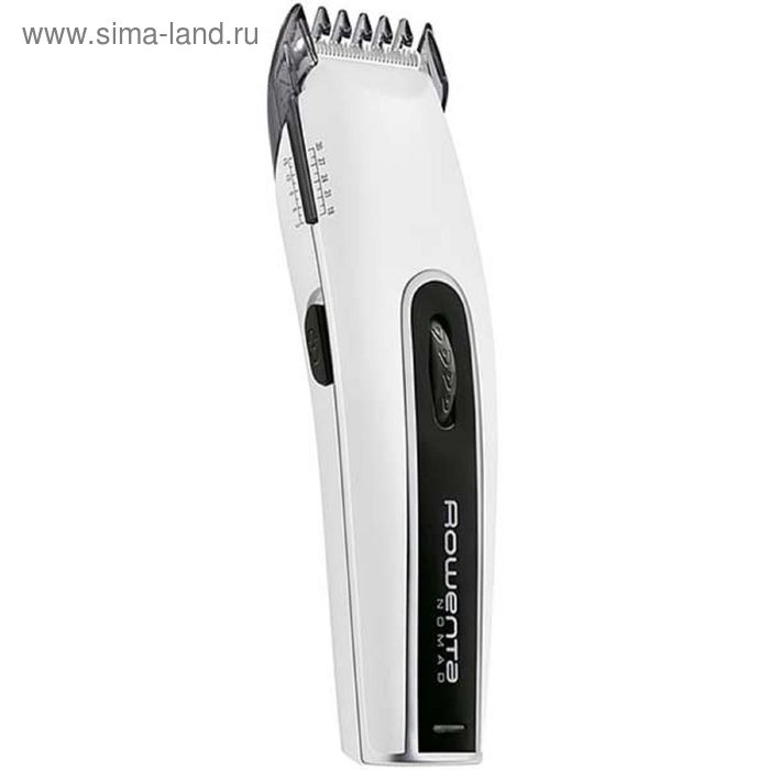 Машинка для стрижки Rowenta TN 1400F0, установка длины 2-30 мм, 2 насадки, чёрно-белая - Фото 1