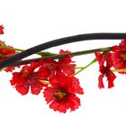 Декор ветка тинги "Васильки" 155 см, микс - Фото 3