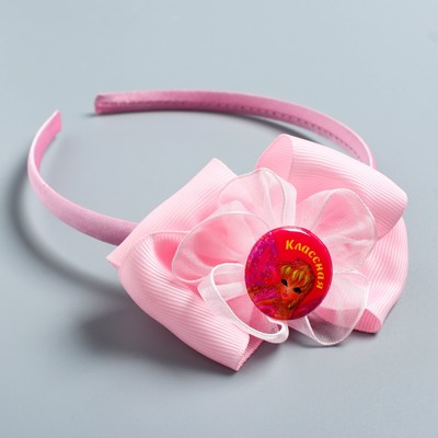 Ободок с бантом "Классная", ВИНКС: Стелла, 11 х 3,5 см