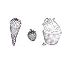 Набор штампов для раскрашивания "Любимые сладости", 14 х18 см - Фото 2