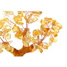 Сувенир дерево "Золотой мешок" 8 х 8 х 14 см 126 камней, жёлтый - Фото 2