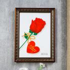 Фоторамка пластик формат А4 "Гертруда" 33,8х25 см черная - Фото 1