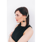 Заколка - автомат для волос «Либерти», перо, 11 см, золото - Фото 5