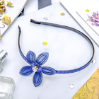 Ободок для волос "Кремлин" 0,5 см, ромашка, микс - Фото 1