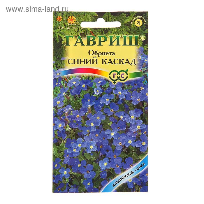 Обриеты Гавриш Обриета Адансона Синий каскад - купить по выгодным ценам в интерн
