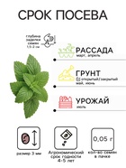 Семена Мята перечная «Кубанская 6», 0.05 г, «Гавриш» - Фото 2