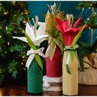 Бумага гофрированная, 960 "Тёмно-зелёная", 0,5 х 2,5 м - Фото 3