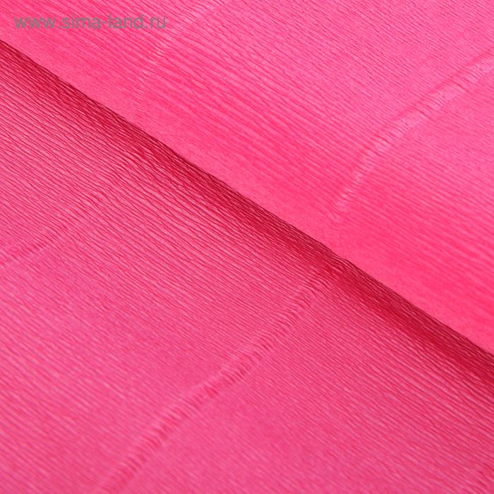 Бумага гофрированная, 971 "Розовая гортензия", 0,5 х 2,5 м - Фото 1