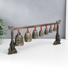 Набор колокольчиков на подставке 7 шт. «Звучное пение», металл - Фото 2