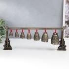 Набор колокольчиков на подставке 7 шт. «Звучное пение», металл - Фото 3