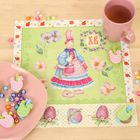 Салфетка на стол "Пасхальная" 30х30 см, 100% п/э, оксфорд 420 г/м2 - Фото 2