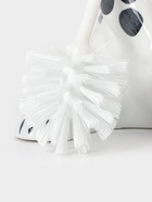 Ёршик для унитаза с подставкой «Дружок», фарфор, белый - Фото 4