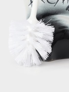 Ёршик для унитаза с подставкой «Кот-хулиган», фарфор, белый - Фото 4