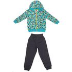 Комплект для мальчика (куртка, брюки), рост 80 см (52), цвет зелёный CWB 9610 (135)_М - Фото 1