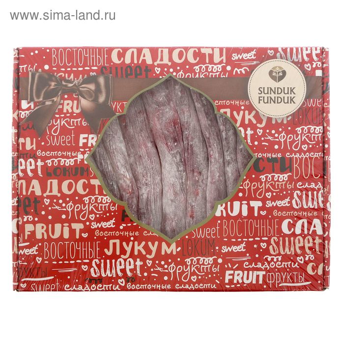 Лукум - фитиль Sunduk Funduk с ароматом граната и арахисом, 3 кг - Фото 1