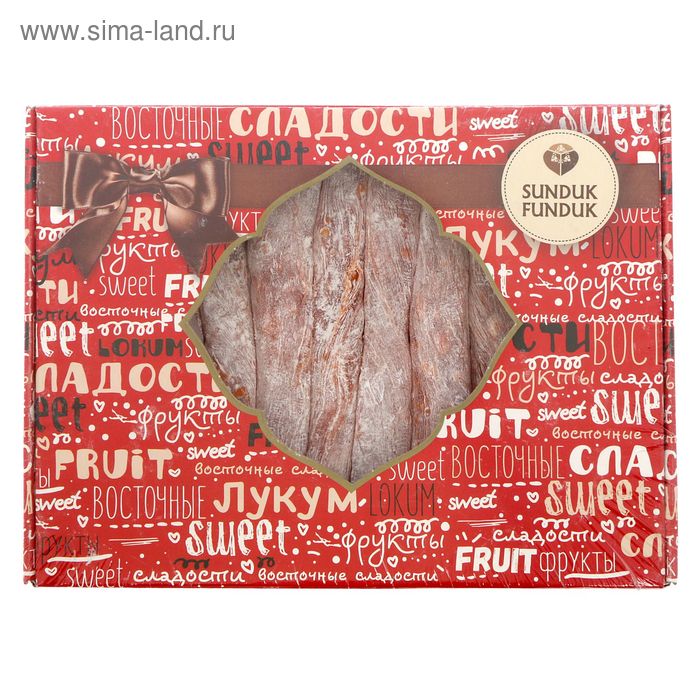Лукум - фитиль Sunduk Funduk  с ароматом апельсина и арахисом, 3 кг - Фото 1
