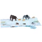 Игровой набор "Ледниковый период", 8 малых моделей животных с полем - Фото 2