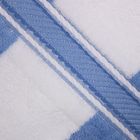 Полотенце махровое, размер 50х80 см, цвет голубой, 480 г/м² - Фото 2