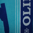 Полотенце махровое банное «Зимний спорт», размер 65х135 см, цвет голубой, 410 г/м² - Фото 2