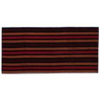 Полотенце махровое «Мехико», размер 34х78 см, цвет чёрный/красный, 440 г/м² - Фото 1
