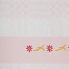 Полотенце махровое «Вышитый цветок», размер 25х50 см, цвет розовый, 340 г/м² - Фото 2