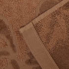 Полотенце махровое «Дикая роза», размер 34х76 см, цвет коричневый, 380 г/м² - Фото 3