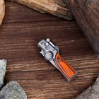 Нож складной полуавтоматический «Ружье», клинок 7 см, с фонариком - Фото 4